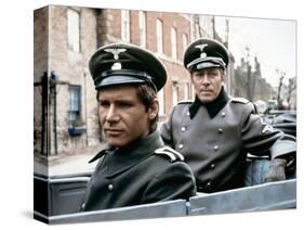 HANOVER STREET, 1979 directed by PETER HYAMS Harrison Ford and Christopher Plummer (photo)-null-Stretched Canvas