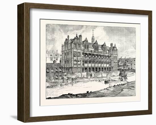 Hanover Street Schools. Back Towards Canal, UK-null-Framed Giclee Print