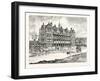 Hanover Street Schools. Back Towards Canal, UK-null-Framed Giclee Print