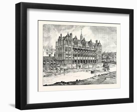 Hanover Street Schools. Back Towards Canal, UK-null-Framed Premium Giclee Print