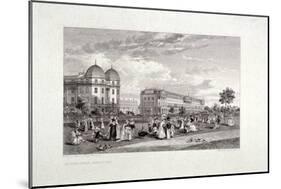 Hanover Terrace, Regent's Park, London, 1827-William Harvey-Mounted Giclee Print