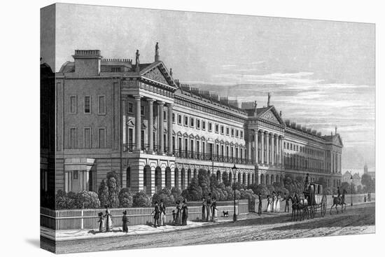 Hanover Terrace-Thomas H Shepherd-Stretched Canvas