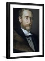 Hans Albert Von Der Gabelentz-Linsingen-Berthold Woltze-Framed Giclee Print