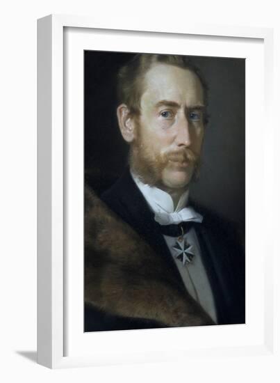 Hans Albert Von Der Gabelentz-Linsingen-Berthold Woltze-Framed Giclee Print