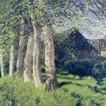 Spring in Worpswede, about 1900-Hans Am Ende-Stretched Canvas