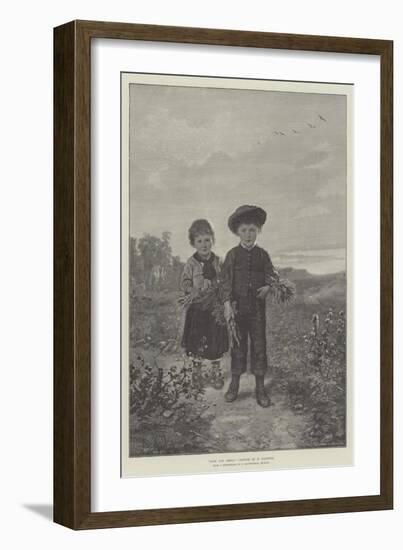 Hans and Greta-Hubert Salentin-Framed Giclee Print