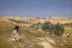 Jerusalem from the South East-Hans Andersen Brendekilde-Framed Giclee Print