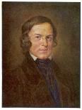 Robert Schumann German Composer-Hans Best-Mounted Art Print