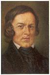 Robert Schumann German Musician-Hans Best-Stretched Canvas