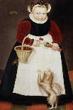 Portrait of a Young Girl, 1584-Hans Bock the Elder-Stretched Canvas