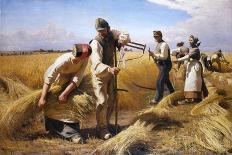 Winnowing the Grain-Hans Brasen-Stretched Canvas