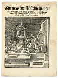A Goldsmith's Workshop, C. 1538-Hans Brosamer-Mounted Giclee Print