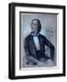 Hans Christian Andersen, 1845-Carl Hartmann-Framed Giclee Print