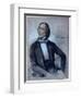 Hans Christian Andersen, 1845-Carl Hartmann-Framed Giclee Print