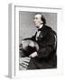 Hans Christian Andersen, Danish Author and Poet, Mid 19th Century-null-Framed Giclee Print