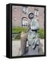 Hans Christian Andersen Statue, Copenhagen, Denmark, Scandinavia, Europe-Christian Kober-Framed Stretched Canvas