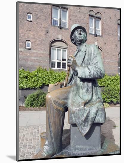 Hans Christian Andersen Statue, Copenhagen, Denmark, Scandinavia, Europe-Christian Kober-Mounted Photographic Print