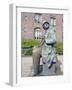 Hans Christian Andersen Statue, Copenhagen, Denmark, Scandinavia, Europe-Christian Kober-Framed Photographic Print