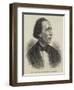 Hans Christian Andersen, the Danish Romance-Writer-null-Framed Giclee Print