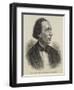 Hans Christian Andersen, the Danish Romance-Writer-null-Framed Giclee Print