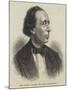 Hans Christian Andersen, the Danish Romance-Writer-null-Mounted Giclee Print