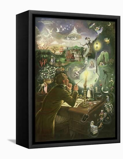 Hans Christian Andersen-Anne Grahame Johnstone-Framed Stretched Canvas