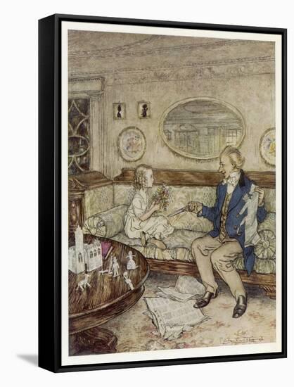 Hans Christian Andersen-Arthur Rackham-Framed Stretched Canvas