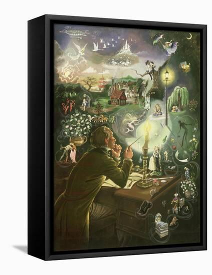 Hans Christian Andersen-Anne Grahame Johnstone-Framed Stretched Canvas