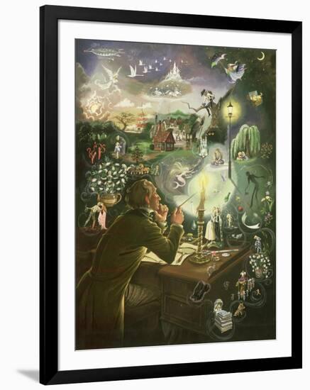 Hans Christian Andersen-Anne Grahame Johnstone-Framed Giclee Print