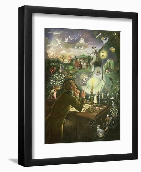 Hans Christian Andersen-Anne Grahame Johnstone-Framed Premium Giclee Print