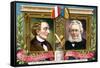 Hans Christian Anderson and Henrik Ibsen, C1900-null-Framed Stretched Canvas