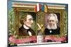 Hans Christian Anderson and Henrik Ibsen, C1900-null-Mounted Giclee Print