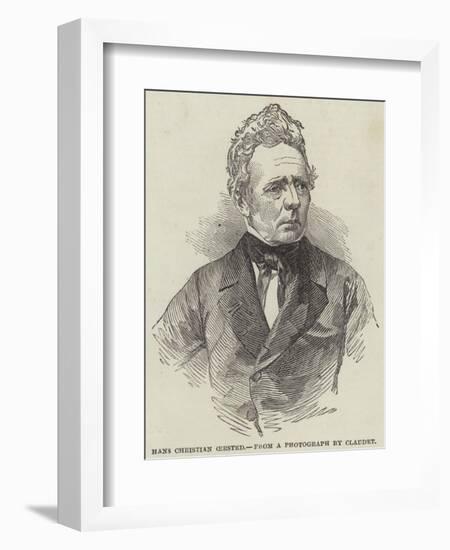 Hans Christian Oersted-null-Framed Giclee Print