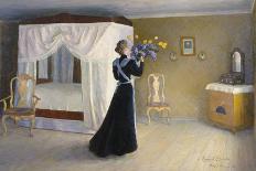 Interior from Mo farm in Ringerike, 1895-Hans Dahl-Giclee Print