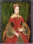 Portrait of a Woman, Aged 16, Previously Identified as Mary Fitzalan, Duchess of Norfolk, 1565-Hans Eworth-Premium Giclee Print