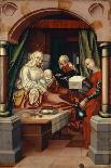 Jesus Christ. Aged Twelve, Among the Scribes-Hans Fries-Giclee Print