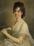 Portrait of the Widowed Constanze Mozart, 1802-Hans Hansen-Mounted Giclee Print