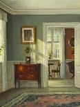An Interior, (Oil on Canvas)-Hans Hilsoe-Giclee Print