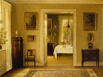 An Interior-Hans Hilsoe-Framed Stretched Canvas