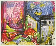 Landscape-Hans Hofmann-Mounted Art Print