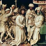 High Altar of the Dominican Church of Frankfurt (Closed), 1501-Hans Holbein the Elder-Giclee Print