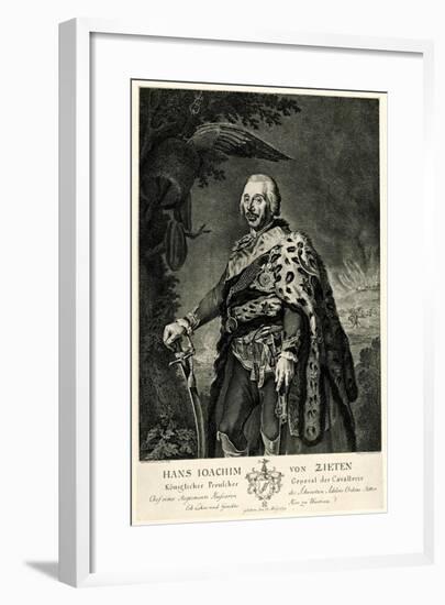 Hans Joachim Von Zieten, 1884-90-null-Framed Giclee Print