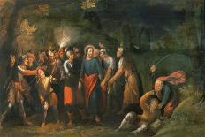 Christ in the Garden of Gethsemane-Hans Jordaens III-Stretched Canvas
