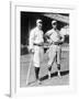 Hans Lobert, NY Giants, Joe Schultz Brooklyn Dodgers, Baseball Photo - New York, NY-Lantern Press-Framed Art Print