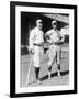 Hans Lobert, NY Giants, Joe Schultz Brooklyn Dodgers, Baseball Photo - New York, NY-Lantern Press-Framed Art Print