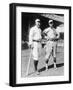 Hans Lobert, NY Giants, Joe Schultz Brooklyn Dodgers, Baseball Photo - New York, NY-Lantern Press-Framed Art Print