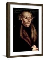 Hans Luther-Lucas Cranach the Elder-Framed Giclee Print