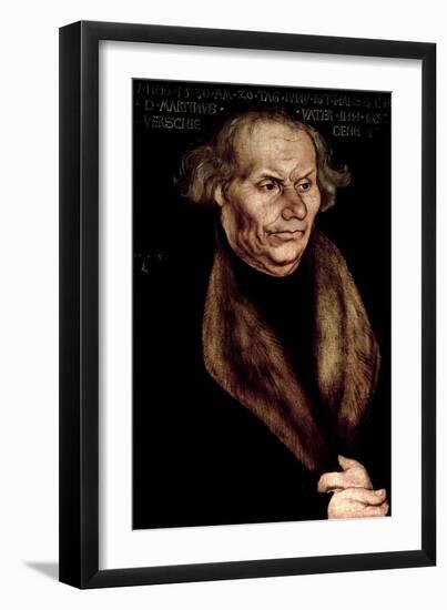 Hans Luther-Lucas Cranach the Elder-Framed Giclee Print