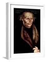 Hans Luther-Lucas Cranach the Elder-Framed Giclee Print