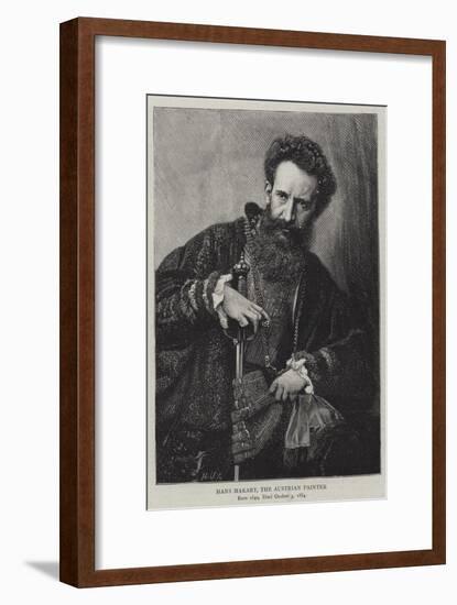 Hans Makart, the Austrian Painter-null-Framed Giclee Print